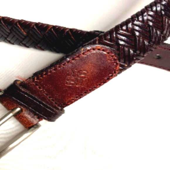 Columbia brown leather belt - Picture 2 of 5